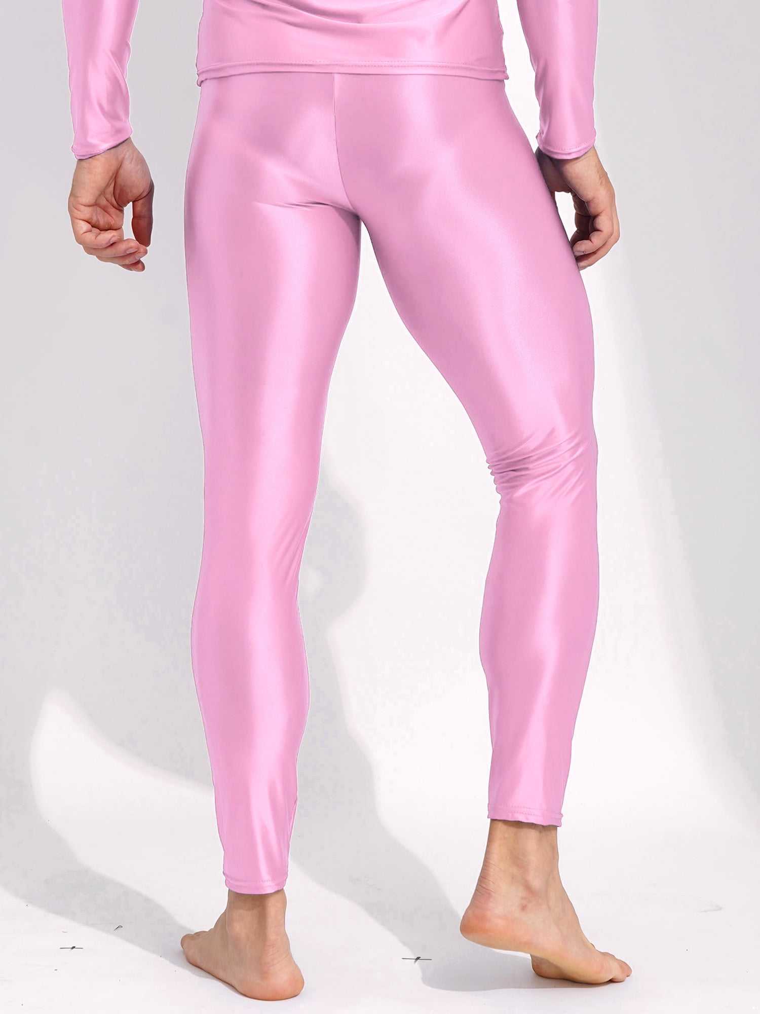 Mens pink tights top