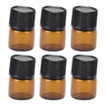 thumbnail image 2 of Essential Oil Bottles, 100Pcs 3ml Transparent Design Safe  Empty Oil Bottles  For Perfume For Essential oils For Colognes, 2 of 8