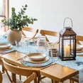 thumbnail image 6 of Blue Coastal Seahorse Round 15 Inch Placemats Set of 2, Summer Beach Starfish Botanical HeatResistant Non Slip Place Mats for Dining Table, Wipeable Braided Kitchen Table Mats for Housewarming, 6 of 9