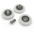 thumbnail image 2 of 8 Roulettes de Porte de Douche 27mm, 2 of 4