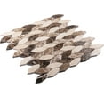 thumbnail image 4 of Channing Elongated Hex 1" x 2.5" Marble Honeycomb Mosaic Wall & Floor Tile, 4 of 8