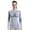#1 women_White, variant on Unisex Long Sleeve Thermal Undershirt - Chenille Polyester-Cotton Blend Warm Base Layer for Cold Weather