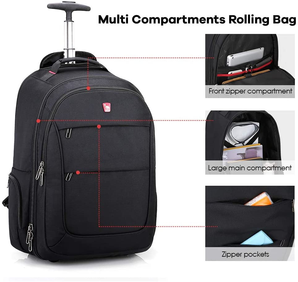 large wheeled backpack luggage