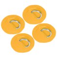 thumbnail image 3 of PVC D Ring Patch Bungee Cord Set, Strong Adhesion Small Large in Use D Ring Pad Bungee Cord Set High UV Resistance  for Inflatable Boat Kayak Accessories Yellow,Gray,Blue, 3 of 7