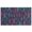 Multicolor Feather Pattern, variant on Multicolor Geometric Boho Pattern Door Rugs,Washable Non Slip Door Mats Indoor,Decorative Door Mats,Entry Mat Indoor for Entrance,Bedroom,Kitchen,Bathroom,17"x30"