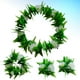 thumbnail image 3 of Juego de 4 guirnaldas de fiesta con hojas de flores artificiales, diadema, collar y pulsera para fiesta hawaiana en la playa tropical., 3 of 7