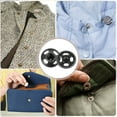 thumbnail image 7 of Uxcell 48 Set Sew-on Snap Buttons 6mm Metal Snap Fastener Buttons, Black, 7 of 7