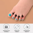 thumbnail image 5 of ForPro Sole Toe Separators - Black Luxurious Foam Separators - Individual Toe Separators for Pedicures – 144-Count, 5 of 7