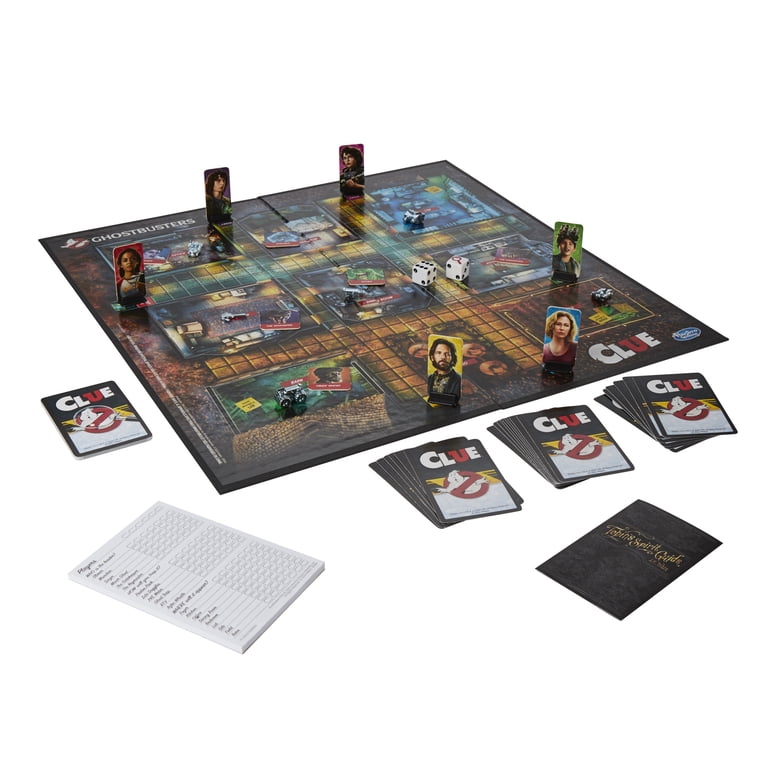 Clue, Ghostbusters Edition Cooperative Board Game, for Kids Ages 8