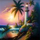 thumbnail image 1 of 5D DIY Faro Junto Al Mar 30x30cm Cgtredaw, 1 of 9