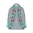 thumbnail image 4 of Abstract Ornamental Mandala Backpack - Stylish Boho Bookbag with Padded Straps for Teens, 4 of 6