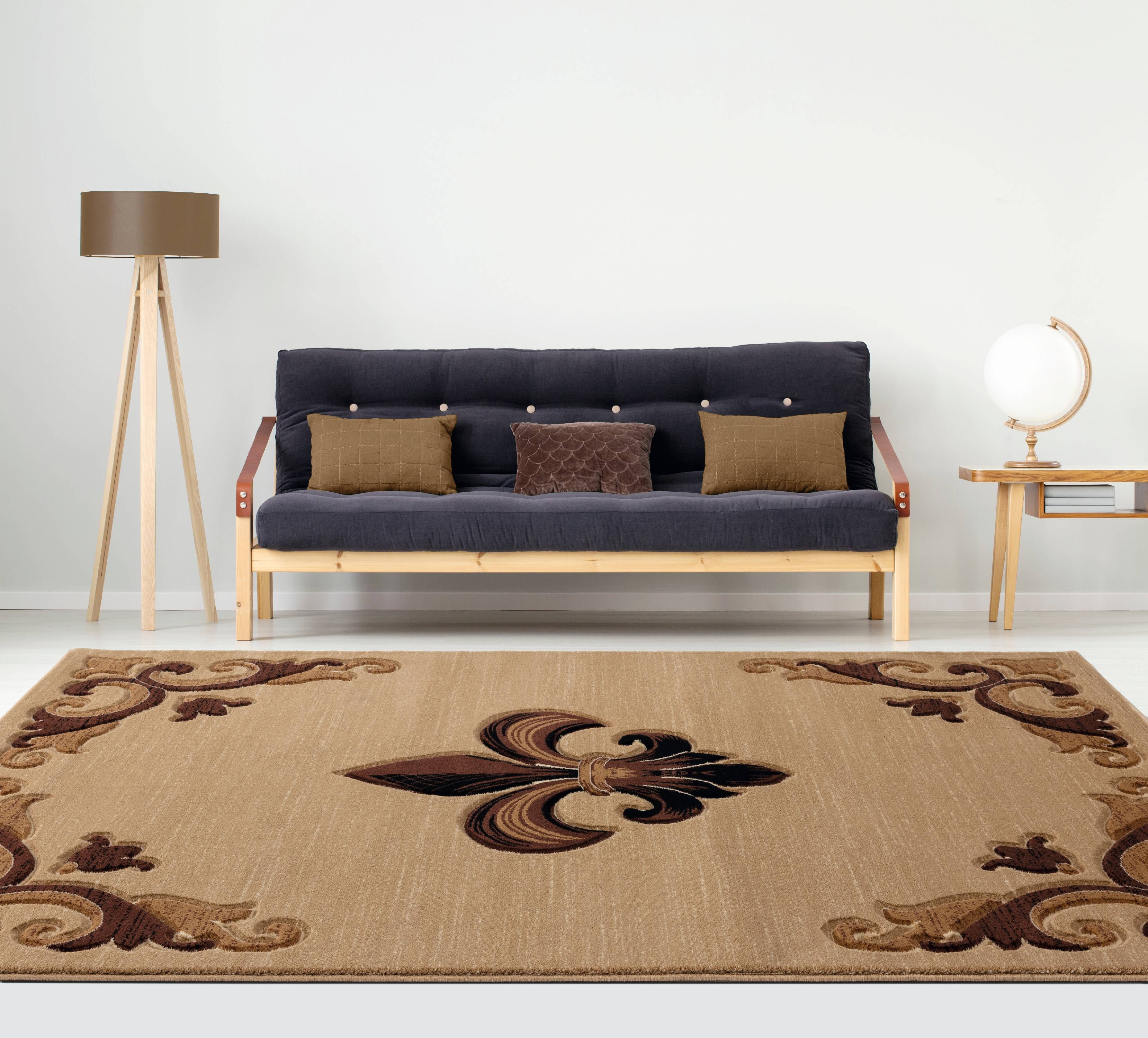 United Weavers Drachma Diana Traditional Medallion Area Rug, Beige, 7'10" x 7'10"