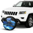 thumbnail image 2 of Kll Blue Viper Snake Tire Cover,Universal Wheel Tire Cover For Trailer, Rv, Suv, Truck,Camper And Many Vehicle,(17 Inch), 2 of 7