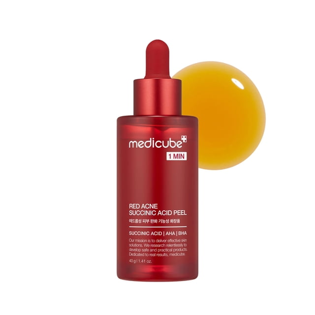 Sérum facial Medicube, exfoliante con un 21% de ácido (AHA+BHA)