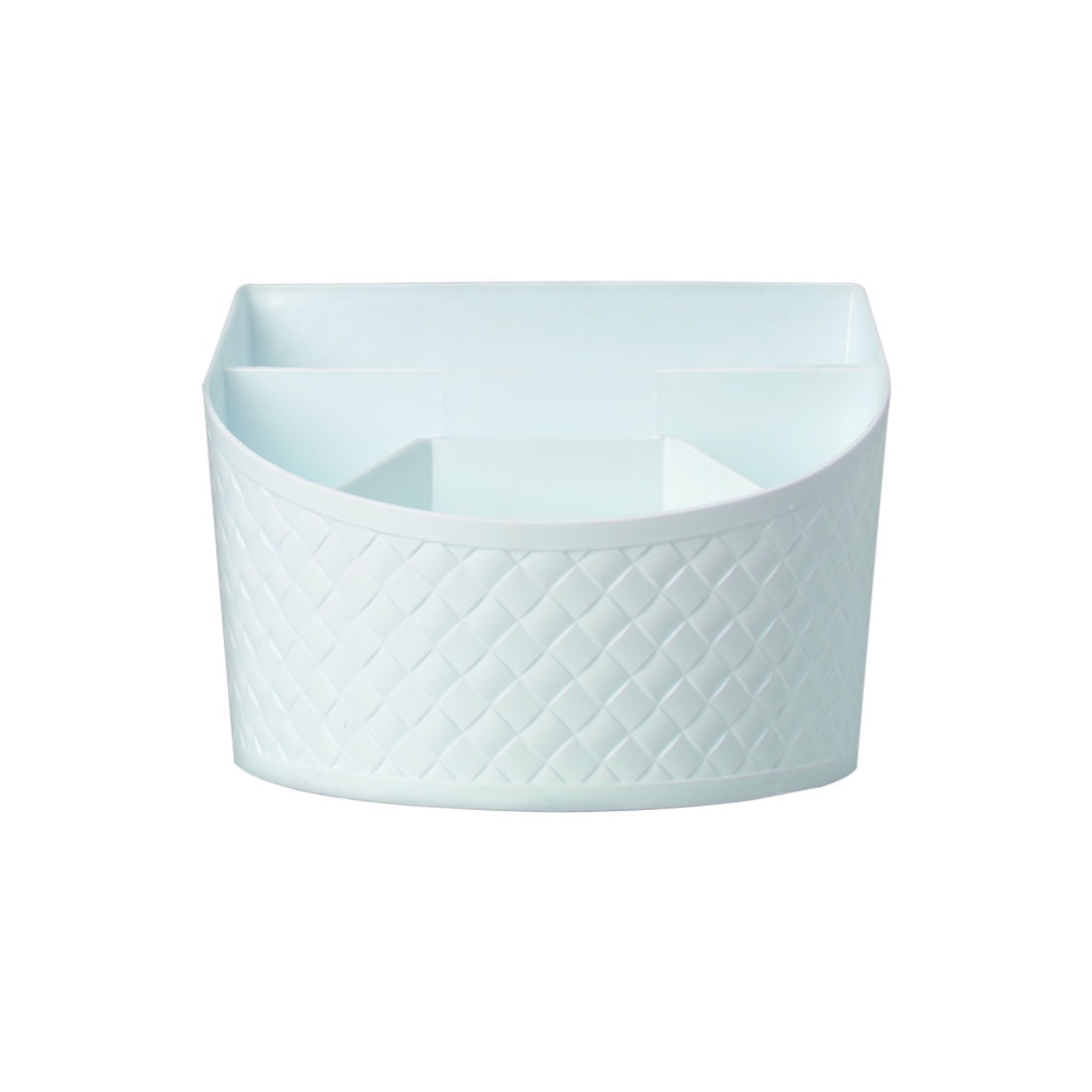 Plastic 5 Compartments Spoon Fork Chopsticks Storage Holder Container