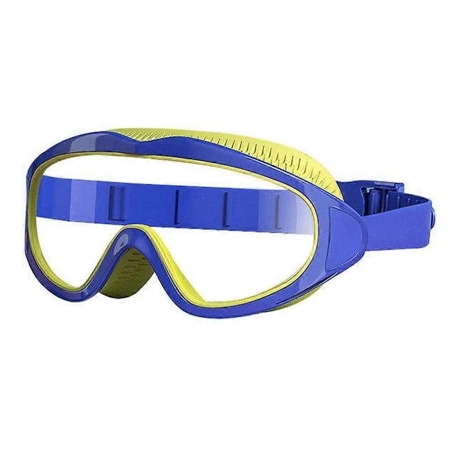 Candys Color Large Frame Swim Goggles for Kids Anti-Fog Fitting Eye Goggles for Outdoor Beach Pool