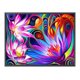 thumbnail image 1 of Punto de cruz completo 11CT Loto abstracto Bordado contado DIY Kits de costura Arte Likrtyny decoración de arte, 1 of 9