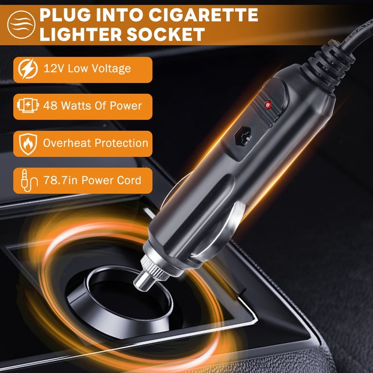 electric blanket for cigarette lighter IBITION 12V Heated car,Machine Washable Blanket Heated Travel Blanket Plug in Flannel Heating Throw for Car Truck SUV Van 40x55 with Controller 3 Heating Level : Automotive or preparing for emergencies Are 12 V electric blankets