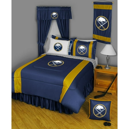 Buffalo Sabres SIDELINES King Jersey Material Comforter