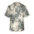 thumbnail image 3 of LINMOUA Plus Size Halloween Printed Scrub Working Uniform Tops For Men's Cross V-Neck Short Sleeve Fun T-Shirts Workwear Tee With Pockets, 3 of 3