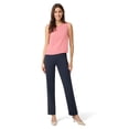 thumbnail image 4 of No nonsense Women's Ponte Straight Leg Leggings Pull-On Pants, Navy, Medium, 4 of 4
