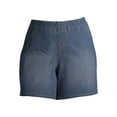 thumbnail image 6 of A3 Women's Plus Size Elastic Waistband 7 Inch Pull On Shorts, 6 of 6