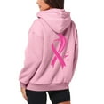 thumbnail image 3 of Breast Cancer Awareness Hoodies for Women 2025 Pink Ribbon Zip Up Graphic Hooded Sweatshirt with Pockets Jackets Coat, 3 of 6