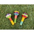 thumbnail image 2 of Sonajas mexicanas chicas premier con cascabel para bebés, Pack con 3 Piezas – Artesanales, tejidas de plástico resistente, ligeras, para Estimulación temprana, 2 of 4