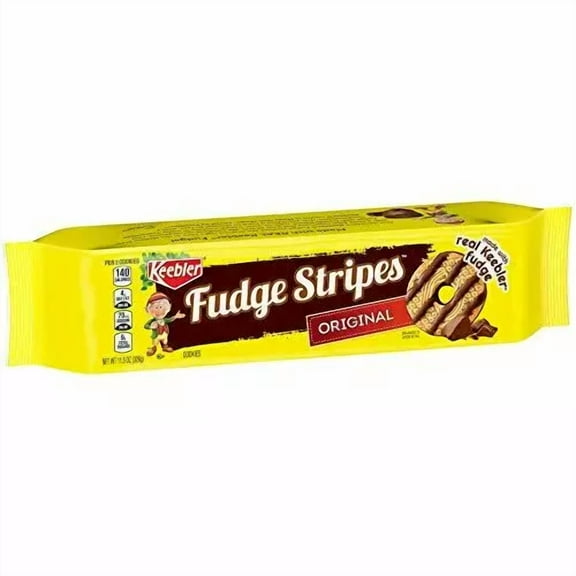KeeblerÊFudge Stripes Cookies, Original, 11.5 oz Tray