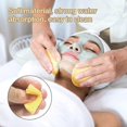 thumbnail image 3 of 60pcs Facial Sponge Cleanser, Cosmetics Face Sponges Round Face Sponges Make-up Removal Sponge, 3 of 5