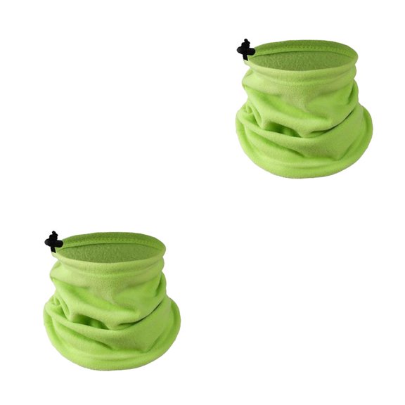 Cateissary Calentador de cuello Colores surtidos Calentador de cuello cómodo térmico Espesar Gran textura Accesorios de ciclismo Pañuelo para ciclismo Verde 2piezas Cateissary CBP377450