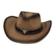 thumbnail image 1 of Sombrero Vaquero Perfecl de Papel Moldeable Talla Única 02, 1 of 7