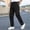 #Black, variant on DPTALR Men's Solid Color Pleated Draped Versatile Straight Leg Casual Trousers,Navy,Big and Tall Men L