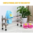thumbnail image 4 of Matsuzay Estante para zapatillas de baño, zapatero Simple de acero inoxidable para dormitorio, balcón, comedor Almacenamiento y organización del hogar No.2 Matsuzay HA024916-02, 4 of 6