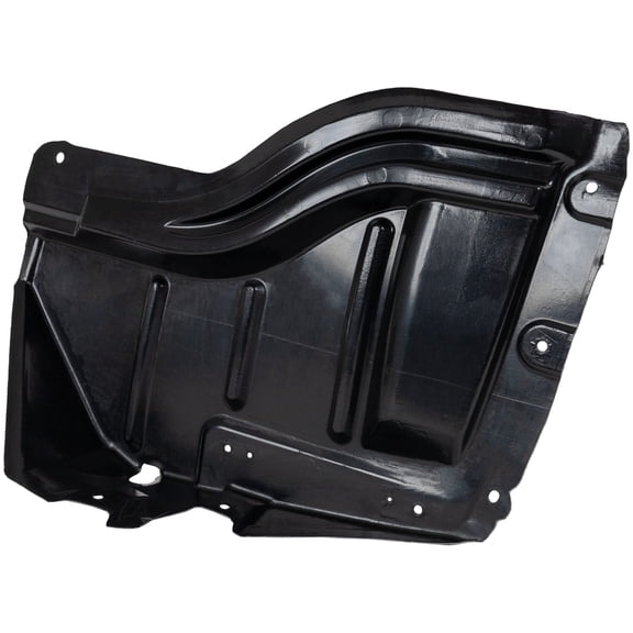 Front Fender Liner Compatible with Toyota Tundra 2007-2013 Left Driver Side Front Section with Plastic Bumper type