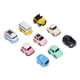 thumbnail image 2 of Juego de 9 coches de juguete de metal con retroceso, autobús, aleación de colores brillantes, diversión sin fin para niños pequeños., 2 of 14
