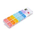 thumbnail image 1 of PENGXIANG Plastic 7 Days Pill Storage Case Weekly Container Portable Holder 14-Grid Daily Supplement Box Carrier Organizer, 1 of 9