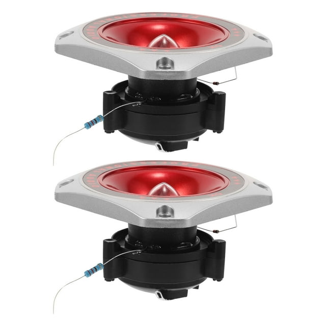 TEHAUX 2 Pcs Tweeter Multicolore pour Performance sur Scène avec Expérience Audio Authentique Précise