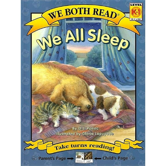 We Both Read - Level K-1 (Quality) We Both Read-We All Sleep, (Paperback)