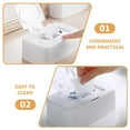 thumbnail image 5 of WHAMVOX  4 Pcs Portable Wipe Dispenser Fresh Wet Wipes Storage Box Travel, 5 of 8
