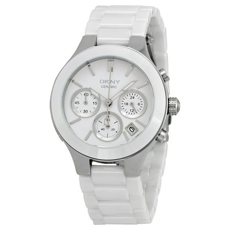 Dkny Women's Chambers NY4912 White Ceramic Quartz Watch