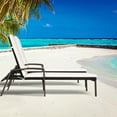 thumbnail image 4 of Gymax 2PCS Adjustable Patio Rattan Chaise Recliner Lounge Chair w/ Cushion, 4 of 8