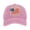 Pink, variant on Minjewel Unisex 250th Anniversary Patriotic Baseball Cap Distressed Washed With "250 YEARS" Text Retro Adjustable Hat For Celebration,Army Green