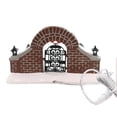 thumbnail image 2 of Department 56 Accessory Snow Village Gate Ceramic Lit Accessory 6000642, 2 of 3