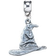 thumbnail image 2 of Harry Potter Silver Plated Sorting Hat Drop Slider Charm, 2 of 3