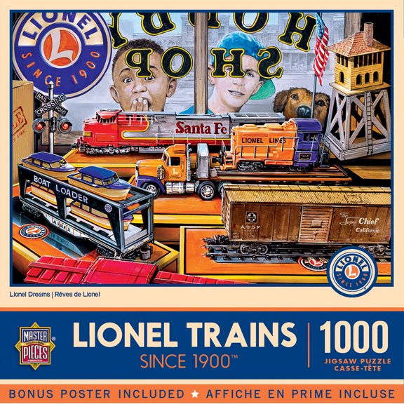 MasterPieces 1000 Piece Jigsaw Puzzle - Lionel Dreams - 19.25"x26.75"