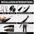 thumbnail image 5 of 60" Black Hunter Archery Takedown Recurve Bow for Adults 5 Color Choice Recurve Bow Set 20-60lbs Solid Wood Bow Riser Bow and Arrow Adult for Hunting Archery Bow LH RH, 5 of 7
