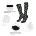thumbnail image 4 of Bingfone Compression Socks for Women and Men Long Socks for Running Athletic Cycling Nurse-Colorful Turtles, 4 of 8