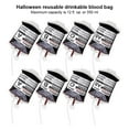 thumbnail image 4 of Bearachild Bolsa para bebidas de sangre, portátil, recargable, elegante, reutilizable, agua dulce, fiestas de Halloween, bolsa para bebidas, accesorios Kits de decoración para fiestas tipo 4 Bearachild HA064959-04B, 4 of 6