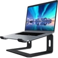 thumbnail image 1 of GFDYREE Soundance Aluminum Laptop Stand for Desk Compatible with Mac MacBook Pro Air Apple Notebook, Portable Holder Ergonomic Elevator Metal Riser for 10 to 15.6 inch PC Desktop Computer, L, 1 of 7